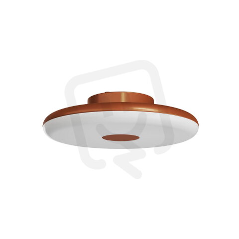 Přisazené LED svítidlo s plastovým stínidlem OSMONT ZETA 1 FP 31W IP40 3K hnědá
