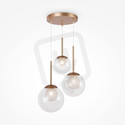 Závěsné svítidlo Basic form G9x3 20W MOD521PL-03G - MAYTONI
