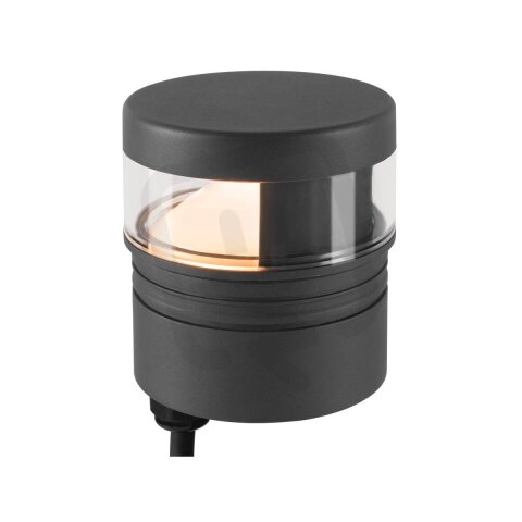 M-POL S Polehead 180° neslňující hlava antracit 10W 700lm 2700K CRI80 DALI