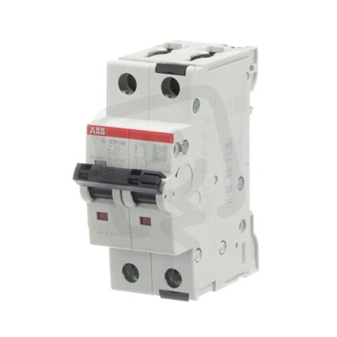 S301P-Z25NA jistič 1+N odpojení N vodiče 25 A char. Z 25kA ABB 2CDS381103R0518