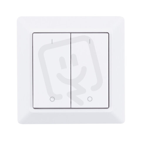 ZigBee nástěnný ovladač - řízení jasu, 2 zóny MCLED ML-917.603.22.0