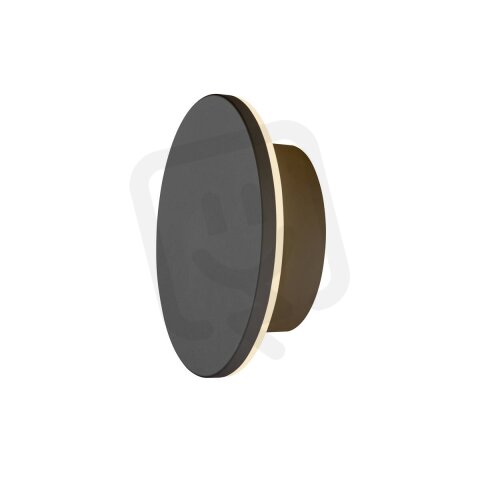 D-RING S, nástěnné svítidlo, fáze, 2700/3000K, fáze, IP65, černá SLV 1007911