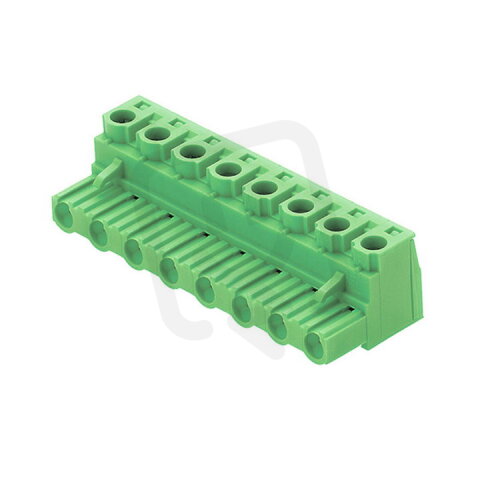 Zásuvný konektor DPS BLZ 7.62/12/180 SN GN BX WEIDMÜLLER 2869290000