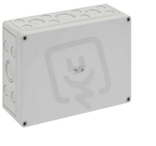 Prázdná skříň TK PC 2518-9-m šedá IP66 IK08 254x180x90mm SPELSBERG 12740801