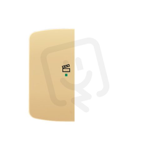 ABB Tango Kryt 2násobný levý symbol scény béžová 6220A-A02103 D