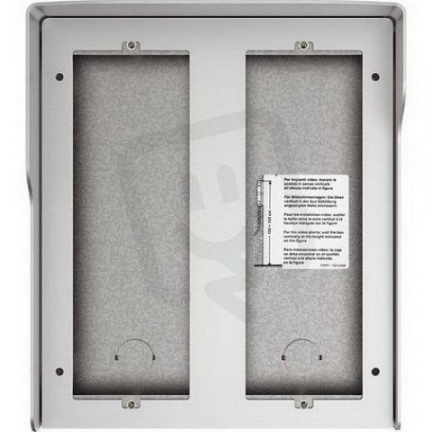 POVRCHOVÁ INSTAL. KRABICE SE STŘÍŠKOU PRO 6MODULOVÝ PANEL, KOV BTICINO 350661