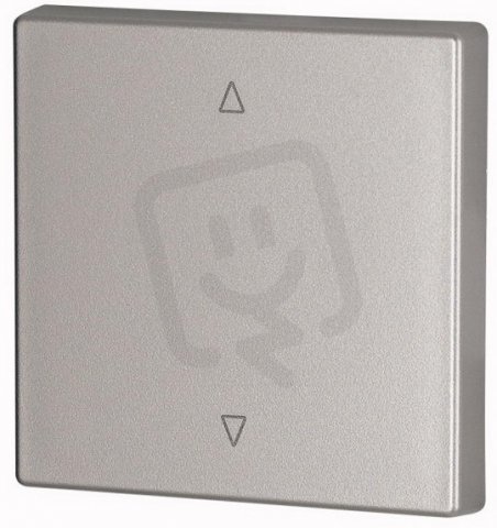 CWIZ-01/23 Kryt RF tlačítka 55x55mm Nahoru-dolů Stříbrná matná Eaton 147615
