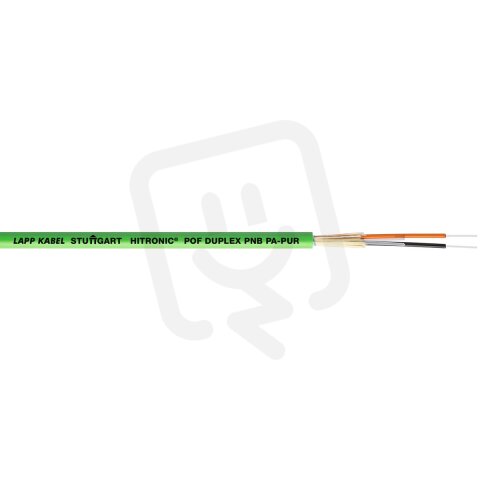Optický kabel HITRONIC POF DUPLEX PNB PA-PUR LAPP 28051002