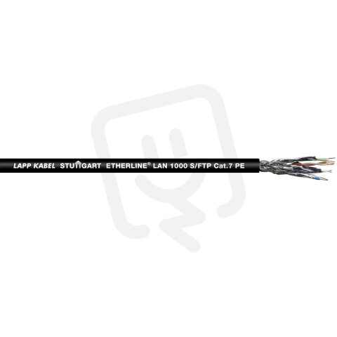Ethernetový kabel ETHERLINE LAN Cat.7 S/FTP 4x2AWG23 PE LAPP 2170978