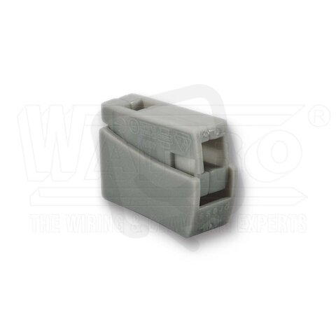 wpr6843 svítidlová WAPRO svorka, 1 2,5 mm2, 1 pólová, šedá WAPRO PC301G