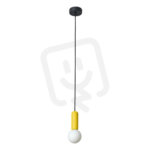 Decor Concrete Mic Pendant 1XG9 Yellow OSRAM 4058075848306