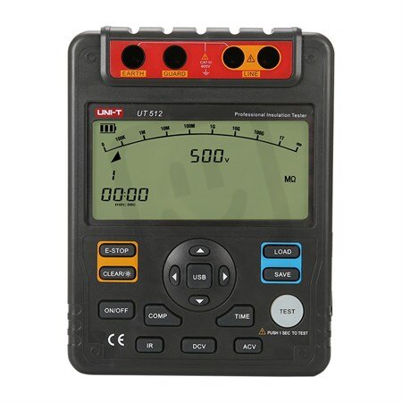 Tester izolačního odporu UNI-T UT512 2.5