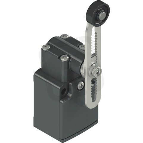 Koncový spínač s nastavitelnou kladkou a