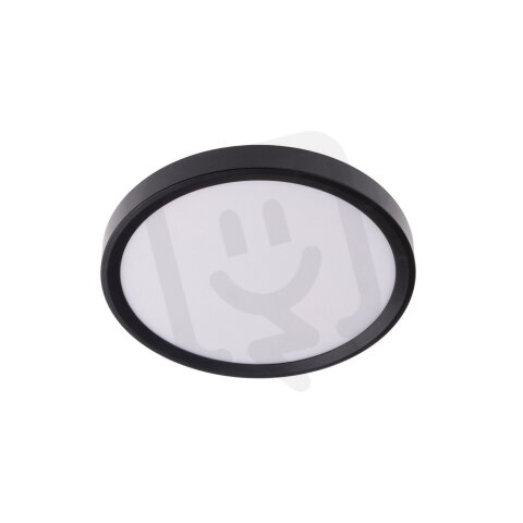 LED panel PANKA 24W CCT černé kulaté stropní T-LED 102407