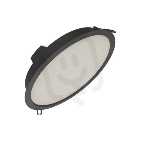 DOWNLIGHT IP44 GEN2 DN 215 24W 865 2760LM BK LEDVANCE 4099854561801