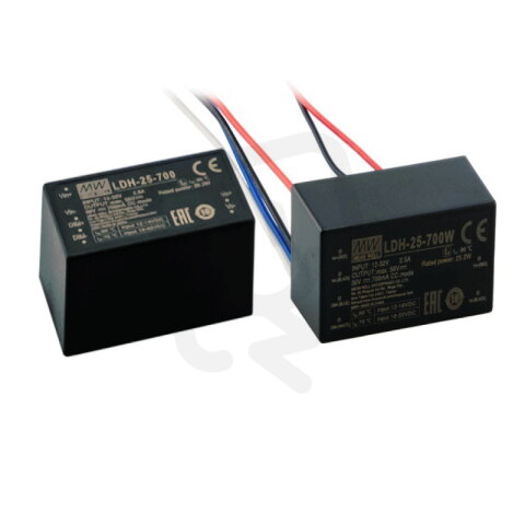Proudový stmívatelný zdroj 25W 700mA MEAN WELL LDH-25-700