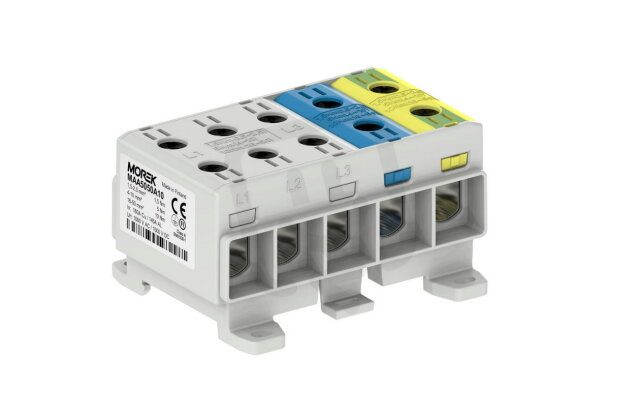 Univerzální řadová svorka OTL 95-5x(5pól.) 5xAl/Cu 6-95mm2 1500V šedá MAA5095A10