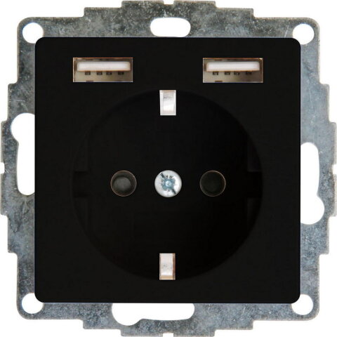 296250006 HK07 - Earthed socket outlet w