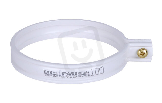 PVC Objímka (bílá) 100mm WALRAVEN 1301100
