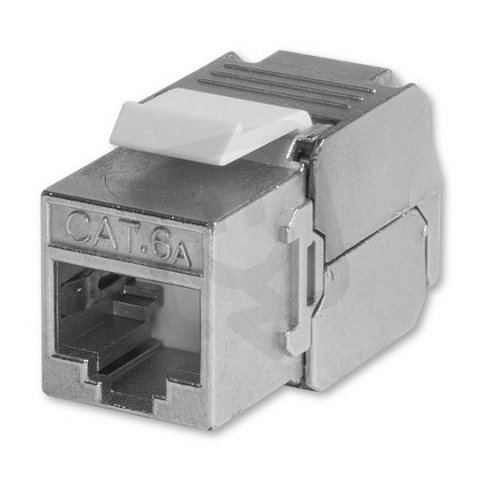 ABB RJ45C6AS Přístroj zásuvky datové stíněné Modular Jack RJ 45-8 Cat. 6AS