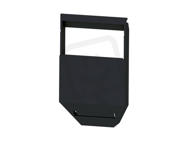 Bachman 918.124 DESK2 Cable guide RAL 9005 black