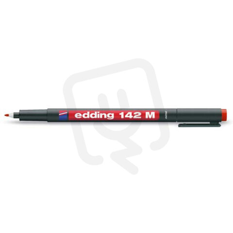 Permanentní pero s kulatým hrotem 1,0mm/barva oranžová EDDING 142 M