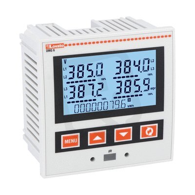 Lovato DMG615 Panelový multimetr 96x96mm TP 0,5s RS485