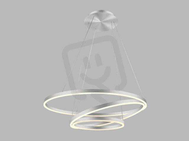 Závěsné svítidlo LED2 CIRCLE 3 P-Z, N CASAMBI TW 136W 2700K-4000K matný nikl