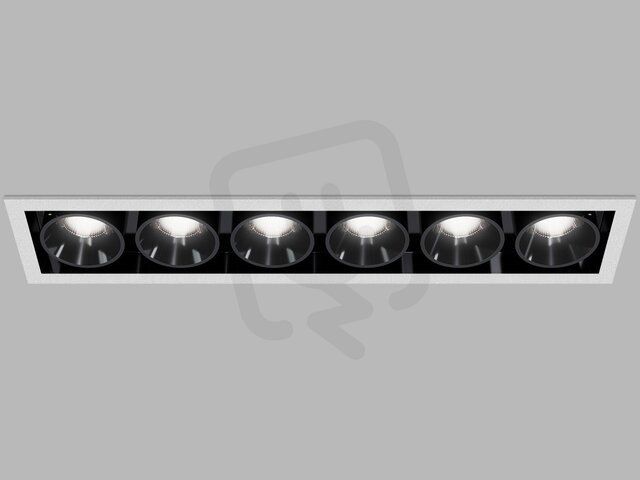 Zápustné svítidlo LED2 RIVA MAXI 6, W DALI/PUSH 30W 3000K/3500K/4000K UGR bílá