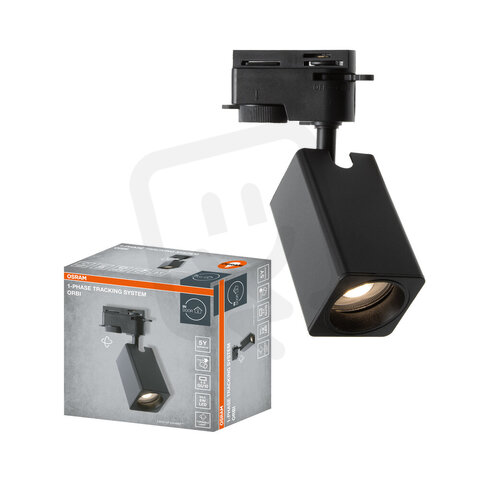 1-Phase Tracking Spot Orbi GU10 BLACK OSRAM 4099854599712