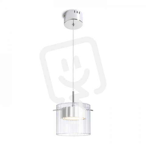 ESTRA I závěsná bílá čiré sklo 230V LED 5W 3000K RENDL R11679