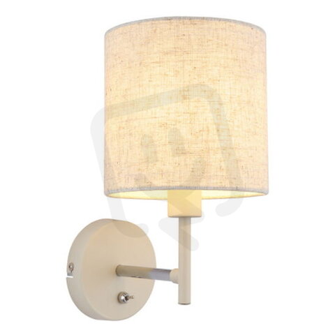 Nástěnné svítidlo DELEON písková 1xE14, max. 40W 230V GLOBO 15968W