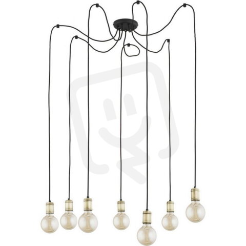 Svít. záv. Qualle7 7x60 W E27 IP20