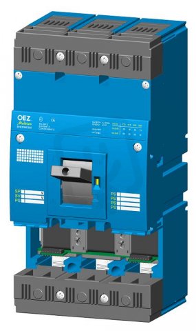 BH630NE305 Spínací blok 3pól, Iu 630 A, Icu 36 kA, pro BH630 OEZ:14412