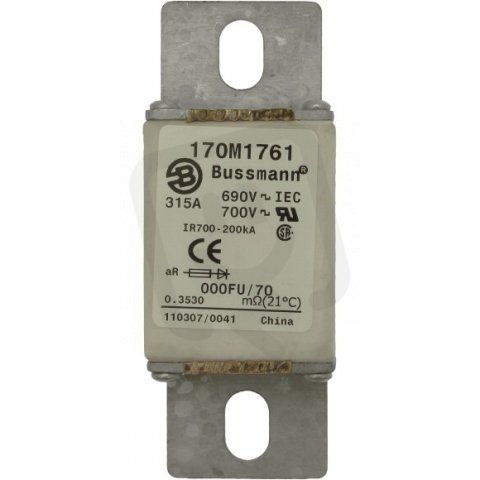 Ultra rychlá pojistka Eaton 170M1781 690V, 630A