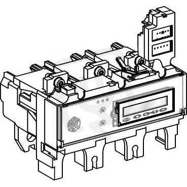 Schneider LV432074 3P3D M6.3 E-M 500A jednotka spouští