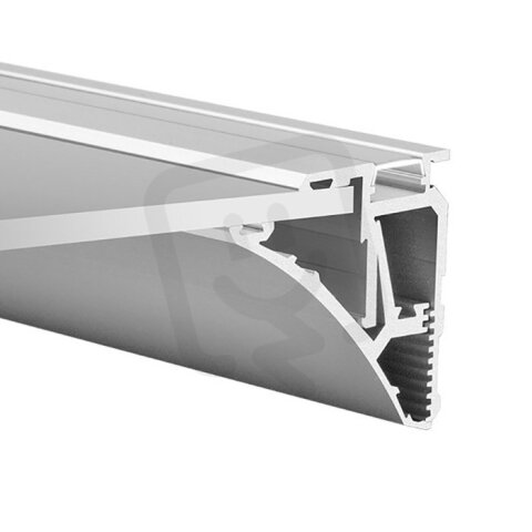 LED hliníkový profil KLUŚ PULA stříbrná 2m /18035_2m/ ALUMIA A18035A_2