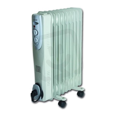 FKOS9M Olejový radiátor 9 článků, 800W / 1200W / 2000W FK TECHNICS 5001871-01
