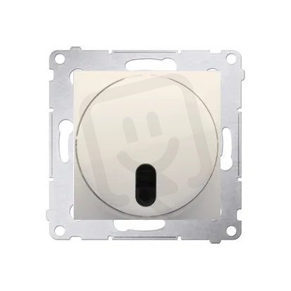 Stmívač s dálkovým ovládáním, (strojek s krytem)20500 W, 230V, krémová