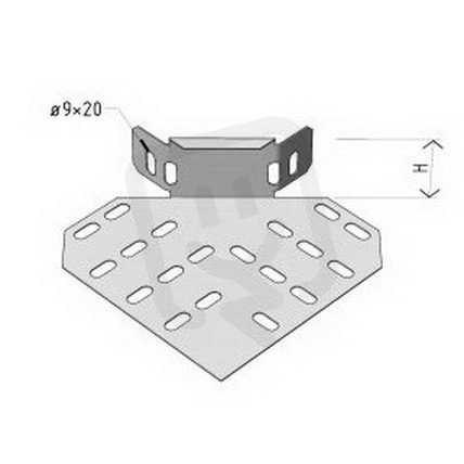 Arkys ARD-34240105 Koleno žlabu LINEAR LIGHT KLL-50