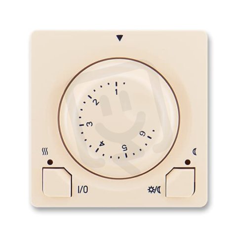 Termostat univerzální otočný ovládací jednotka 3292G-A10101 C1 krémová Swing ABB