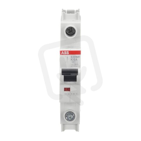 S201MR-K6 jistič char. K Icu: 10kA 6A 1p UL 1077 ABB 2CDS271437R0377