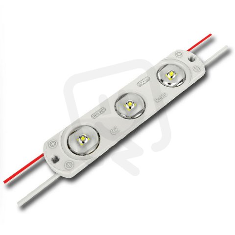 LED modul 3x SMD2835, 1,2W, 12V, 100mA, 6550K, 170°, IP65 MCLED ML-211.005.51.0