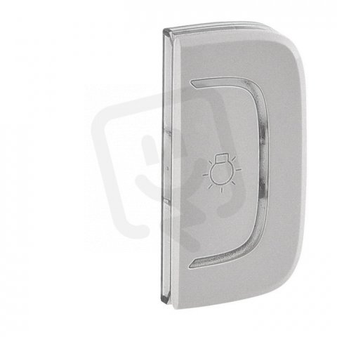 VALENA ALLURE KRYT PRO MYHOME_UP SYMBOL SVĚTLO PRAVÝ 1MODULOVÝ HLINÍK LEGRAND