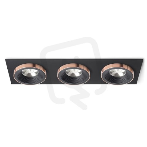 SHARM SQ III zápustná hnědá/perleťová zlatá 230V LED 3x10W 24° 3000K R13262