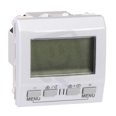 KNX Unica regulátor teploty místnosti s displejem polar SCHNEIDER MGU3.534.18