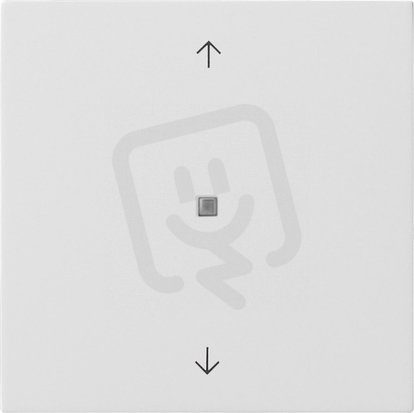 KNX tlačítko kolébka 1f šipky F100 čistě bílá GIRA 5172112