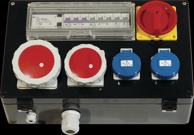 ROS 12G/FI-01 Zásuvková skříň IP65