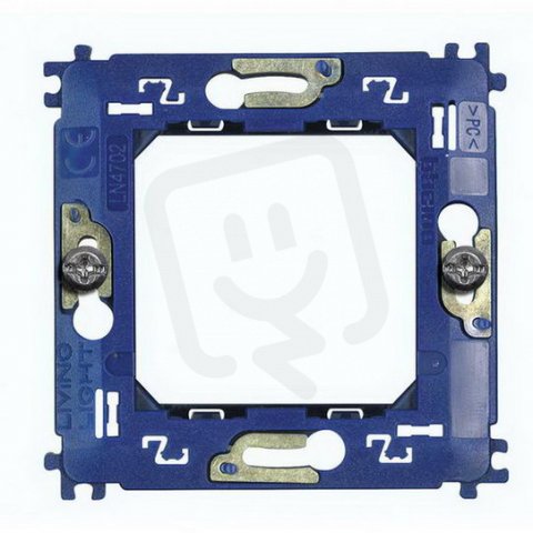 BTICINO LIVINGLIGHT MONTÁŽNÍ DESKA PLASTOVÁ 2MODULOVÁ LN4702