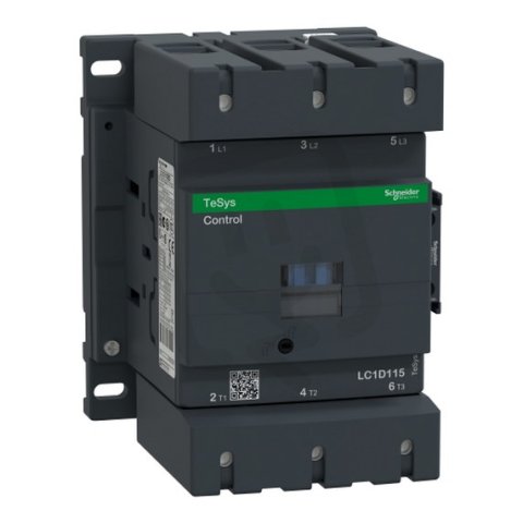 Stykač TeSys 3P 115A cívka 72V DC SCHNEIDER LC1D115SD